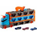 Mega transportator 2 in 1 masini pista Hot Wheels