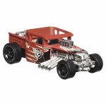 Masinuta metalica Hot Wheels cu sistem pull back bone shaker muscle mania scara 1:43