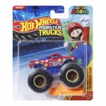 Masinuta Hot Wheels monster truck Super Mario scara 1:64