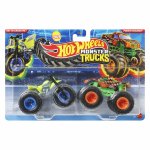Set 2 masini Hot Wheels monster truck Tri To Crush Me si Podium Crasher scara 1:64