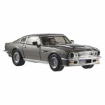 Masinuta metalica Hot Wheels premium real riders aston martin v8 vantage 1985 scara 1:43