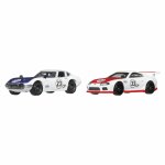 Set 2 masinute metalice Hot Wheels premium Toyota 2000GT si Toyota Supra scara 1:64