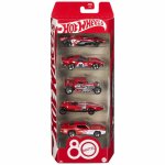 Set 5 masinute metalice Hot Wheels aniversare 80 de ani scara 1:64