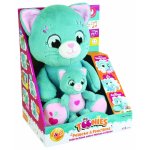 Jucarie interactiva Jemini cu 6 functii mama si puiul pisica