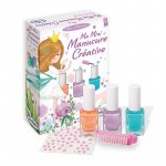 Kit creativ pentru copii Sentosphere mini set manichiura peel off cu stickere