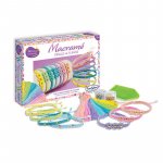 Kit creativ DIY Sentosphere bratari Macrame perle si flori