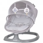 Leagan electric pentru copii Chipolino Lambada Cloud cu telecomanda, functie de scaun, sezut reglabil, plasa anti-insecte