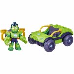 Set vehicul si figurina Iron Hulk Marvel si prietenii sai uimitori