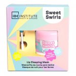 Masca de noapte pentru buze swirly night Coconut sugar Idc Institute 20g