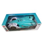 Masina albastra cu frictiune, lumini si sunete