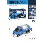 Masina de gunoi cu frictiune, lumini si sunete