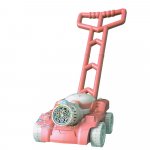 Masinuta baloane de sapun DToys Roz, 10 orificii cu lumina si sunet, rezerva solutie