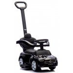 Masinuta copii de impins R-Sport Mercedes C63 amg negru cu maner pentru controlul parental, suport pentru picioare, protectie impotriva rasturnarii, volan cu melodii si claxon