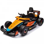 Masinuta electrica pentru copii Chipolino McLaren Formula 1 Orange cu telecomanda, greutate admisa 30 kg