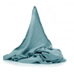 Muselina de infasat Fillikid Swaddle Petrol din bambus si bumbac 120x120 cm