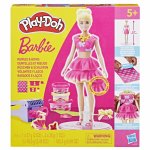 Set plastelina Play Doh Barbie volanase si fundite cu papusa inclusa