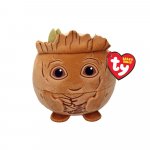 Jucarie din plus Ty beanie balls Marvel Groot 8 cm