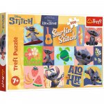 Puzzle Trefl Disney Stitch aventuri Hawaiiene 200 piese