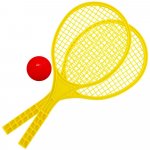 Set 2 palete galbene Roben Toys Beach Ball si minge