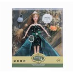 Papusa Emily 30 cm cu floare si geanta