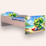 Pat pentru copii Dragon, 2-12 ani, 160x80 cm