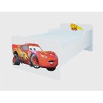 Pat pentru copii Fulger Mcqueen, 2-8 ani, 140x70 cm