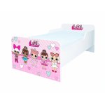 Pat pentru copii LOL Surprise, 2-6 ani, 130x60 cm