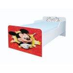 Pat pentru copii Mickey Mouse, 2-6 ani, 130x60 m