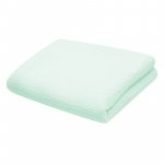 Paturica pentru bebelusi New Baby Mint din muselina, bumbac, 70x100 cm