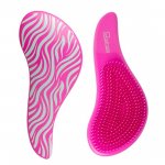 Perie pentru descalcirea parului Savage roz IDC Institute