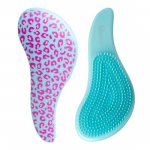 Perie pentru descalcirea parului Savage turquoise IDC Institute