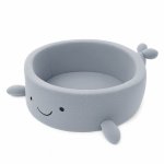 Piscina pentru copii MeowBaby balena dusty ice blue