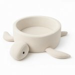 Piscina pentru copii MeowBaby turtle cheesecake cream beige
