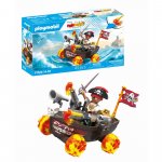 Jucarie de rol Playmobil cursa cu barca piratilor