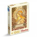 Puzzle 1000 piese Alphonse Mucha Zodiac DToys