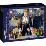 Puzzle 1000 piese Bluebird Edouard Manet a bar at the folies Bergere 1882