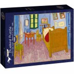 Puzzle 1000 piese Bluebird Vincent Van Gogh Bedroom in Arles 1888