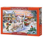 Puzzle 1000 piese Castorland Christmas tree is coming