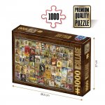 Puzzle 1000 piese DToys Bicycles Vintage collage