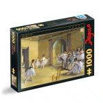 Puzzle 1000 piese DToys Edgar Degas The Dance foyer at the opera