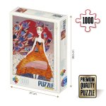 Puzzle 1000 piese DToys Kurti Andrea anotimpuri Vara