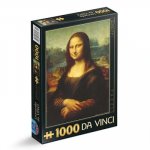 Puzzle 1000 piese DToys Leonardo da Vinci Mona Lisa