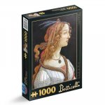 Puzzle 1000 piese DToys Sandro Botticelli Idealised portrait of a lady