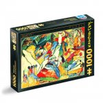 Puzzle 1000 piese DToys Wassily Kandinsky Sketch for 