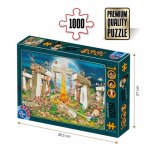 Puzzle 1000 piese Stonehenge Cartoon collection DToys