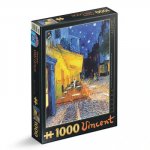 Puzzle 1000 piese Vincent van Gogh Cafe Terrace at night DToys