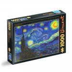 Puzzle 1000 piese Vincent van Gogh Noapte instelata DToys