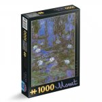 Puzzle 1000 piese Claude Monet Nuferi DToys
