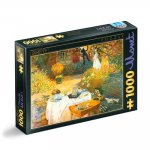 Puzzle 1000 piese Claude Monet Pranzul DToys