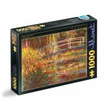 Puzzle 1000 piese Claude Monet The Japanese bridge DToys